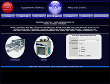 Tablet Screenshot of beraldi.com.br